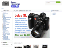 Tablet Screenshot of cameraexchange.com.au
